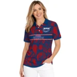 Florida Atlantic Owls Polo Shirt Customized Paisley Band Blue Best Selling