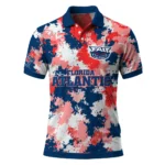 Florida Atlantic Owls Polo Shirt Customized Pixel Camo Blue Best Selling