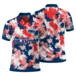 Florida Atlantic Owls Polo Shirt Customized Pixel Camo Blue Best Selling