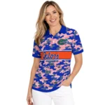 Florida Gators Polo Shirt Custom Camo Band Blue Best Selling