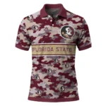 Florida State Seminoles Polo Shirt Customized Camo Band Garnet Best Selling