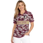 Florida State Seminoles Polo Shirt Customized Camo Band Garnet Best Selling