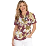 Florida State Seminoles Polo Shirt Customized Pixel Camo Garnet Best Selling