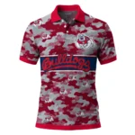 Fresno State Bulldogs Polo Shirt Custom Camo Band Red Best Selling