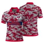 Fresno State Bulldogs Polo Shirt Custom Camo Band Red Best Selling