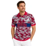 Fresno State Bulldogs Polo Shirt Custom Camo Band Red Best Selling