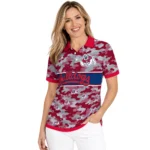 Fresno State Bulldogs Polo Shirt Custom Camo Band Red Best Selling
