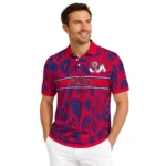 Fresno State Bulldogs Polo Shirt Custom Paisley Band Red Best Selling