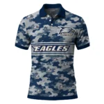 Georgia Southern Eagles Polo Shirt Custom Camo Band Blue Best Selling