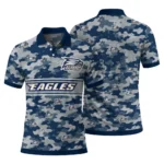 Georgia Southern Eagles Polo Shirt Custom Camo Band Blue Best Selling