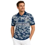 Georgia Southern Eagles Polo Shirt Custom Camo Band Blue Best Selling