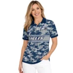 Georgia Southern Eagles Polo Shirt Custom Camo Band Blue Best Selling