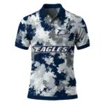 Georgia Southern Eagles Polo Shirt Custom Pixel Camo Blue Best Selling