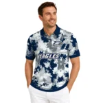 Georgia Southern Eagles Polo Shirt Custom Pixel Camo Blue Best Selling