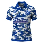 Georgia State Panthers Polo Shirt Customized Camo Band Blue Best Selling