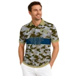 Georgia Tech Yellow Jackets Polo Shirt Custom Camo Band Gold Best Selling