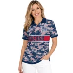 Gonzaga Bulldogs Polo Shirt Personalized Camo Band Blue Best Selling