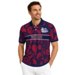 Gonzaga Bulldogs Polo Shirt Personalized Paisley Band Blue Best Selling