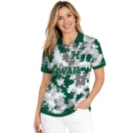 Hawaii Rainbow Warriors Polo Shirt Custom Pixel Camo Green Best Selling