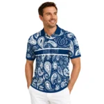 Indianapolis Colts Polo Shirt Custom Paisley Band Blue Best Selling