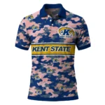 Kent State Golden Flashes Polo Shirt Custom Camo Band Navy Blue Best Selling