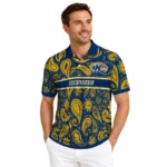 Kent State Golden Flashes Polo Shirt Custom Paisley Band Navy Blue Best Selling