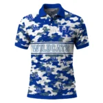 Kentucky Wildcats Polo Shirt Custom Camo Band Blue Best Selling
