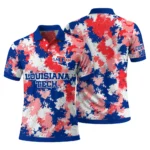 La Tech Polo Shirt Personalized Pixel Camo Blue Best Selling