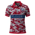 Liberty Flames Polo Shirt Personalized Camo Band Red Best Selling