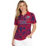 Liberty Flames Polo Shirt Personalized Paisley Band Red Best Selling