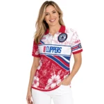 los-angeles-clippers-polo-shirt-personalized-floral-angles-red-white-best-selling.webp