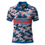 Los Angeles Dodgers Polo Shirt Custom Camo Band Blue Best Selling