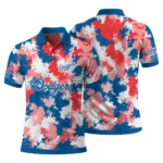 Los Angeles Dodgers Polo Shirt Custom Pixel Camo Blue Best Selling