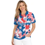 Los Angeles Dodgers Polo Shirt Custom Pixel Camo Blue Best Selling