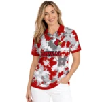 Louisville Cardinals Polo Shirt Customized Pixel Camo Red Best Selling