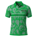 Marshall Thundering Herd Polo Shirt Custom Paisley Band Green Best Selling