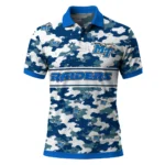 Middle Tennessee Blue Raiders Polo Shirt Custom Camo Band Blue Best Selling
