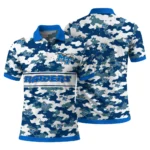 Middle Tennessee Blue Raiders Polo Shirt Custom Camo Band Blue Best Selling