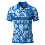 Middle Tennessee Blue Raiders Polo Shirt Custom Paisley Band Blue Best Selling