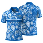 Middle Tennessee Blue Raiders Polo Shirt Custom Paisley Band Blue Best Selling