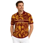 Minnesota Golden Gophers Polo Shirt Customized Paisley Band Maroon Best Selling