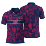 Minnesota Twins Polo Shirt Custom Paisley Band Navy Best Selling