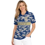 Navy Midshipmen Polo Shirt Customized Camo Band Blue Best Selling