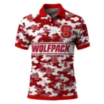 Nc State Wolfpack Polo Shirt Personalized Camo Band Red Best Selling