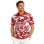 Nc State Wolfpack Polo Shirt Personalized Camo Band Red Best Selling