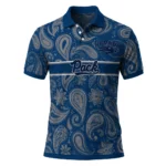 Nevada Wolf Pack Polo Shirt Custom Paisley Band Blue Best Selling