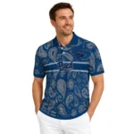 Nevada Wolf Pack Polo Shirt Custom Paisley Band Blue Best Selling