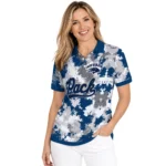 Nevada Wolf Pack Polo Shirt Custom Pixel Camo Blue Best Selling
