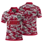 New Mexico Lobos Polo Shirt Personalized Camo Band Red Best Selling