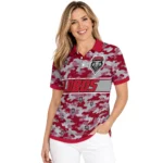 New Mexico Lobos Polo Shirt Personalized Camo Band Red Best Selling